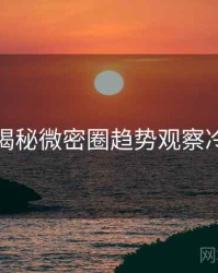 老玩家揭秘微密圈趋势观察冷静思考