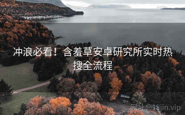 冲浪必看！含羞草安卓研究所实时热搜全流程