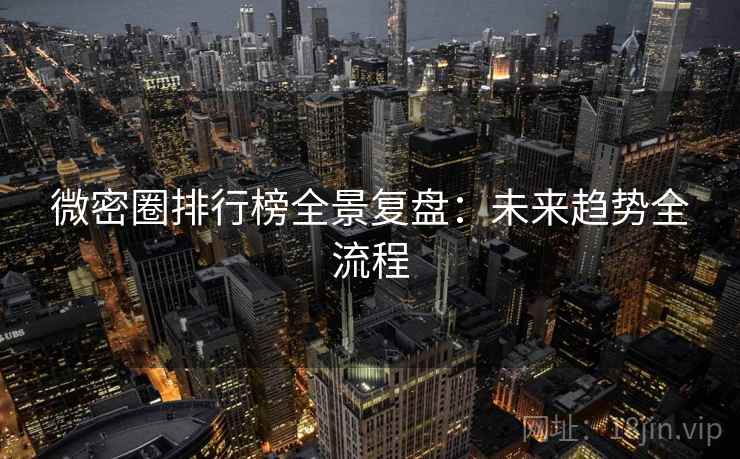 微密圈排行榜全景复盘：未来趋势全流程